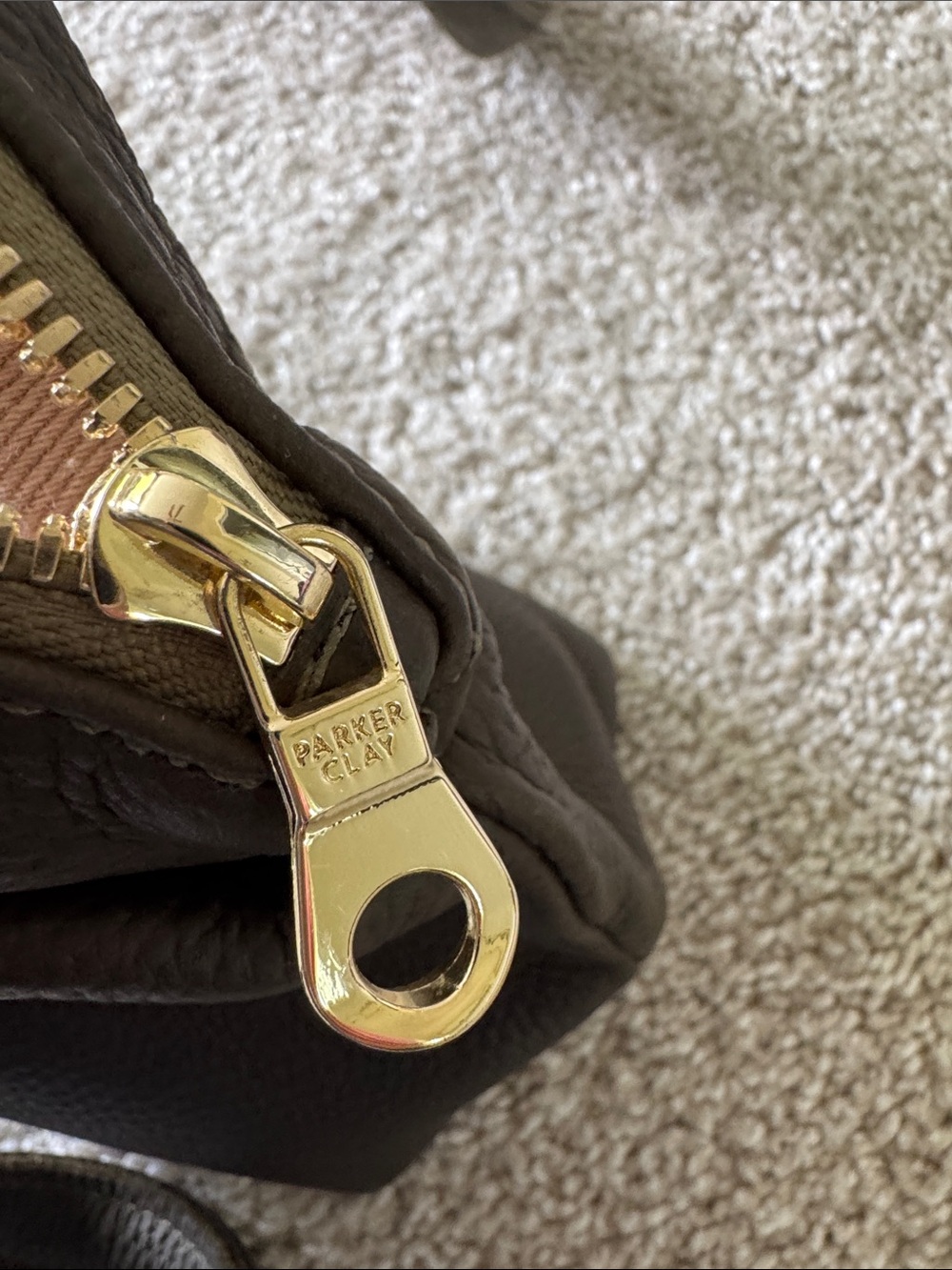 Parker Clay olive green leather bag - Picture 5 of 7
